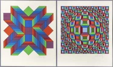 Vasarely, Victor - 2 Bl