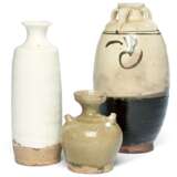 Drei Vasen teils aus Cizhou-Ware - Foto 1