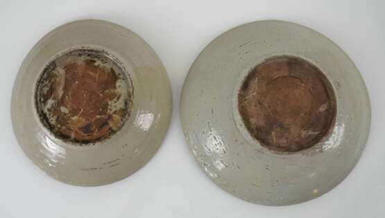 Zwei Swatow-Teller aus Porzellan - Foto 3