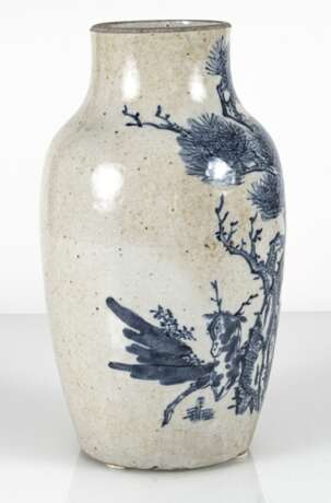 Porzellanvase mit unterglasurblauem Qilin-Dekor - Foto 2