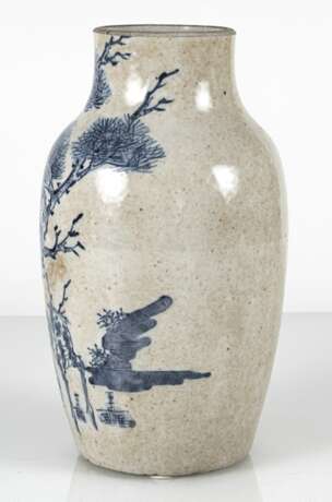 Porzellanvase mit unterglasurblauem Qilin-Dekor - Foto 4