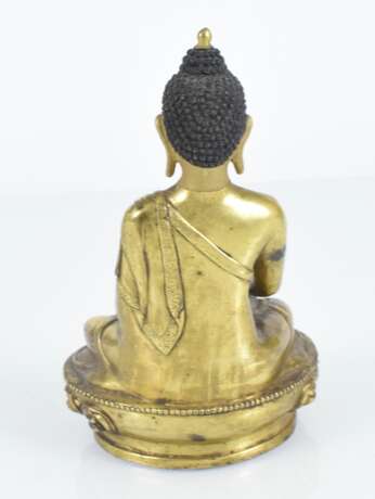 Bronzefigur des Buddha Shakyamuni - фото 3