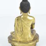 Bronzefigur des Buddha Shakyamuni - photo 3