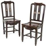 Paar Hartholz-Stühle - Foto 1