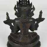 Bronzefigur des Vajradhara - photo 3