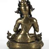 Feuervergoldete Bronze des Vajrasattva - Foto 4