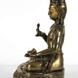 Feuervergoldete Bronze des Vajrasattva - photo 5