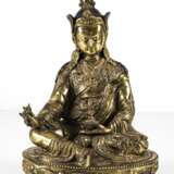 Feuervergoldete Bronze des Padmasambhava - photo 5