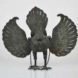 Bronze-Weihrauchbrenner in Form eines mythologischen Vogels - фото 2