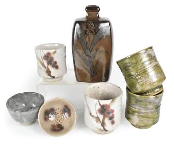 Bezeichnung Kimura Mitsuru (geb. 1939), sieben Keramiken aus Mashiko-Ware - фото 1