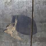 Vierteiliger Stellschirm mit Greifvogel auf der Jagd - фото 2