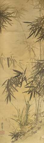 Als Hängerolle montierte Malerei von Bambus - фото 1