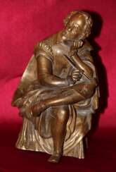  Une statuette de bronze "Shakespeare"