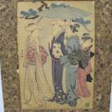 Konvolut Farbholzschnitte, u. a. Utagawa Hiroshige, teils gerahmt - photo 3