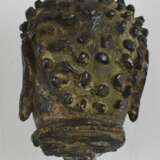 Kopf des Buddha Shakyamuni aus Bronze - photo 3