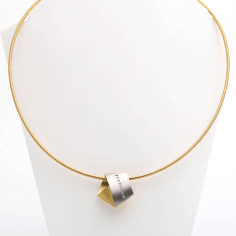 BUNZ Halsspirale, Gelbgold 18K mit Einhänger - фото 1