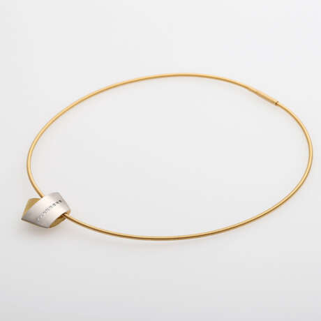 BUNZ Halsspirale, Gelbgold 18K mit Einhänger - фото 3