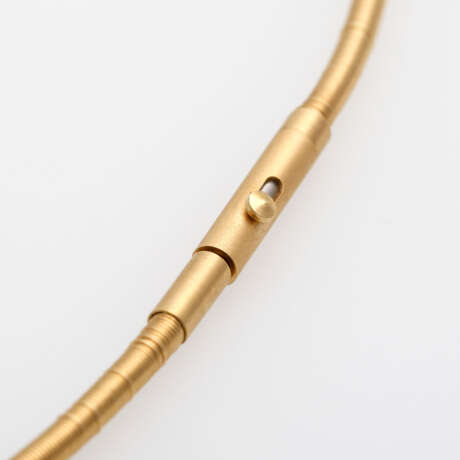 BUNZ Halsspirale, Gelbgold 18K mit Einhänger - фото 5