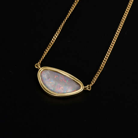 Modernes Opal-Collier - Foto 2