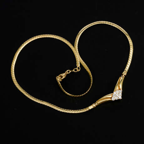 Collier mit Brillanten - Foto 1