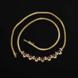 Collier mit Rubinen und Brillanten - photo 1