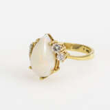 Ring mit Opal und Brillanten - фото 2