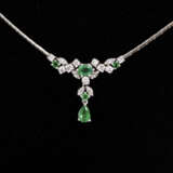 Smaragd-Collier mit Brillanten - photo 1