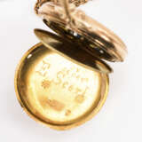 Goldene Damentaschenuhr an Doublée-Gliederkette - фото 4