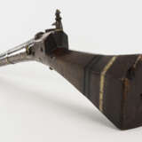 Orientalisches Steinschlossgewehr mit Bein- und Messingeinlagen - Foto 6