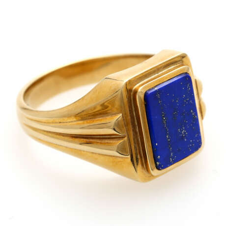 Herrenring mit Lapislazuli - photo 2