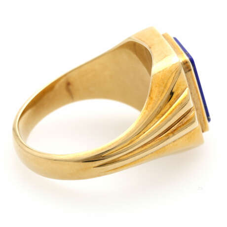 Herrenring mit Lapislazuli - photo 3