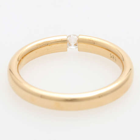 Unisex Spannring mit Brillant ca. 0,15 ct. - photo 4