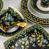 14 Teile eines Kaffeeservice "Versace Gold Ivy" - Foto 2