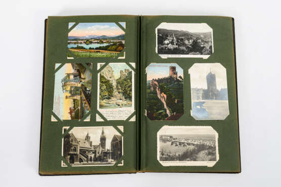 Postkartenalbum mit ca. 288 Karten, nur Deutschland - фото 2