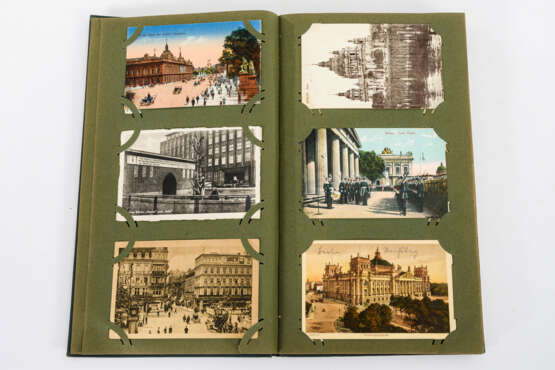 Postkartenalbum mit ca. 192 Karten, Berlin - Foto 2