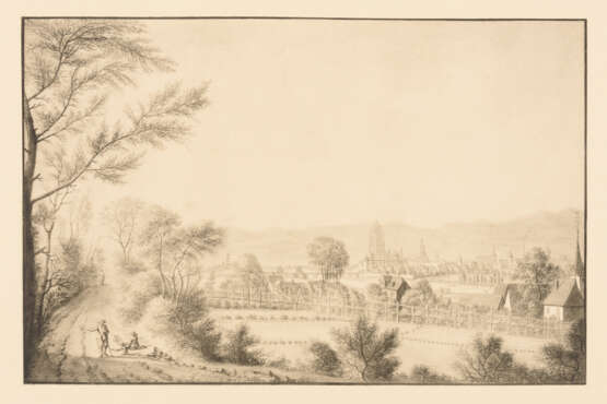 ZEHENDER, Johann Caspar (1742 - 1805). Ansichten von Frankfurt am Main zur Zeit des jungen Goethe. - фото 2