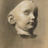 BÖSE, Konrad (1852 Neustadt-Magdeburg - 1938 Potsdam). Studie mit Gesicht eines Kindes. - Foto 1