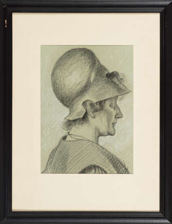 SELIGER, Max (1865 Bublitz - 1920 Leipzig). Porträt einer Dame im Profil. - фото 2