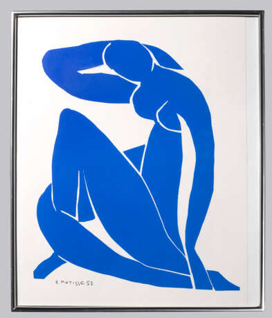 MATISSE, Henri (1869 Le Cateau Cambrésis - 1954 Nizza). Blue Nude. - photo 1
