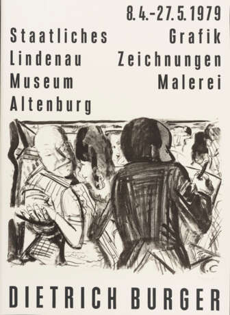 15 Ausstellungsplakate von Künstlern der DDR. - фото 16