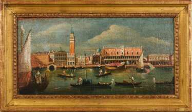 Italienischer Maler des 18. Jahrhundert: Venedig - Ansicht.