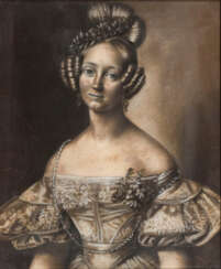 KRÜGER, Franz zugeschrieben. Augusta von Sachsen-Weimar als Prinzessin von Preußen.