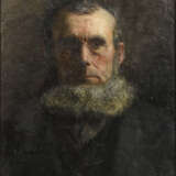 GOEPFART, Franz (1866 Mönchenholzhausen - 1926 Weimar). Porträt eines bärtigen Mannes. - фото 1