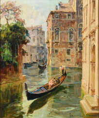 BROMBO, Angelo (1893 Chioggio - 1962 Venedig). Gondoliere in Venedig.