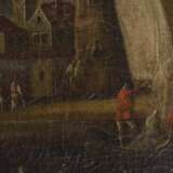 Landschaftsmaler 18. Jahrhundert: Zwei Landschaften mit Küstenstädten. - Foto 2