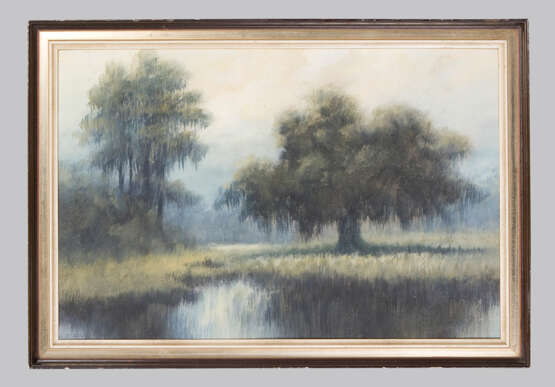 DRYSDALE, Alexander John (1870 Marietta - 1934 New Orleans). Stimmungsvolle Landschaft. - photo 2