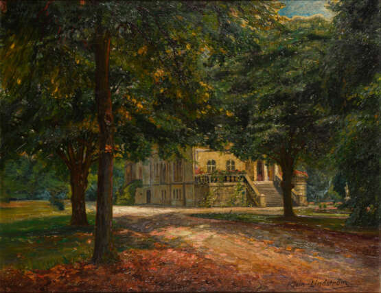 KLEIN-LINDSTROEM, Walter (*1887 Bad Salzuflen). Villa im Schlosspark. - фото 1