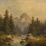 Landschaftsmaler: "Reichenbach Schweiz". - фото 1