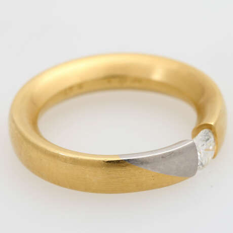 BUNZ Spannring mit 1 Brillant ca. 0,53 ct - Foto 2