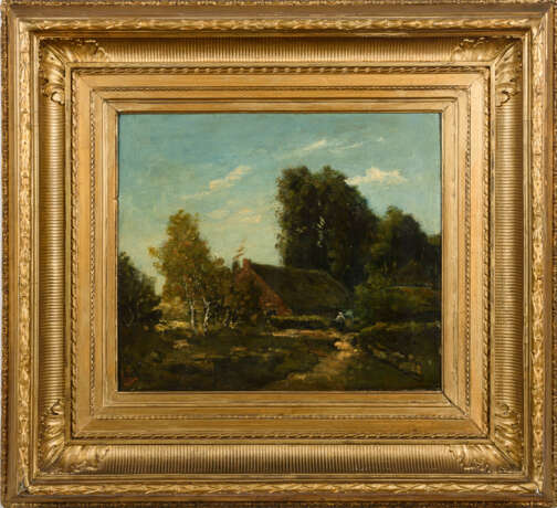 ESSEN, Jan van (1854 Amsterdam - 1936 Scherpenzeel). "Landschaft bei Laren". - Foto 2